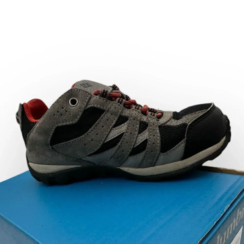 Columbia Youth Redmond Waterproof Shoe Gray Size 4